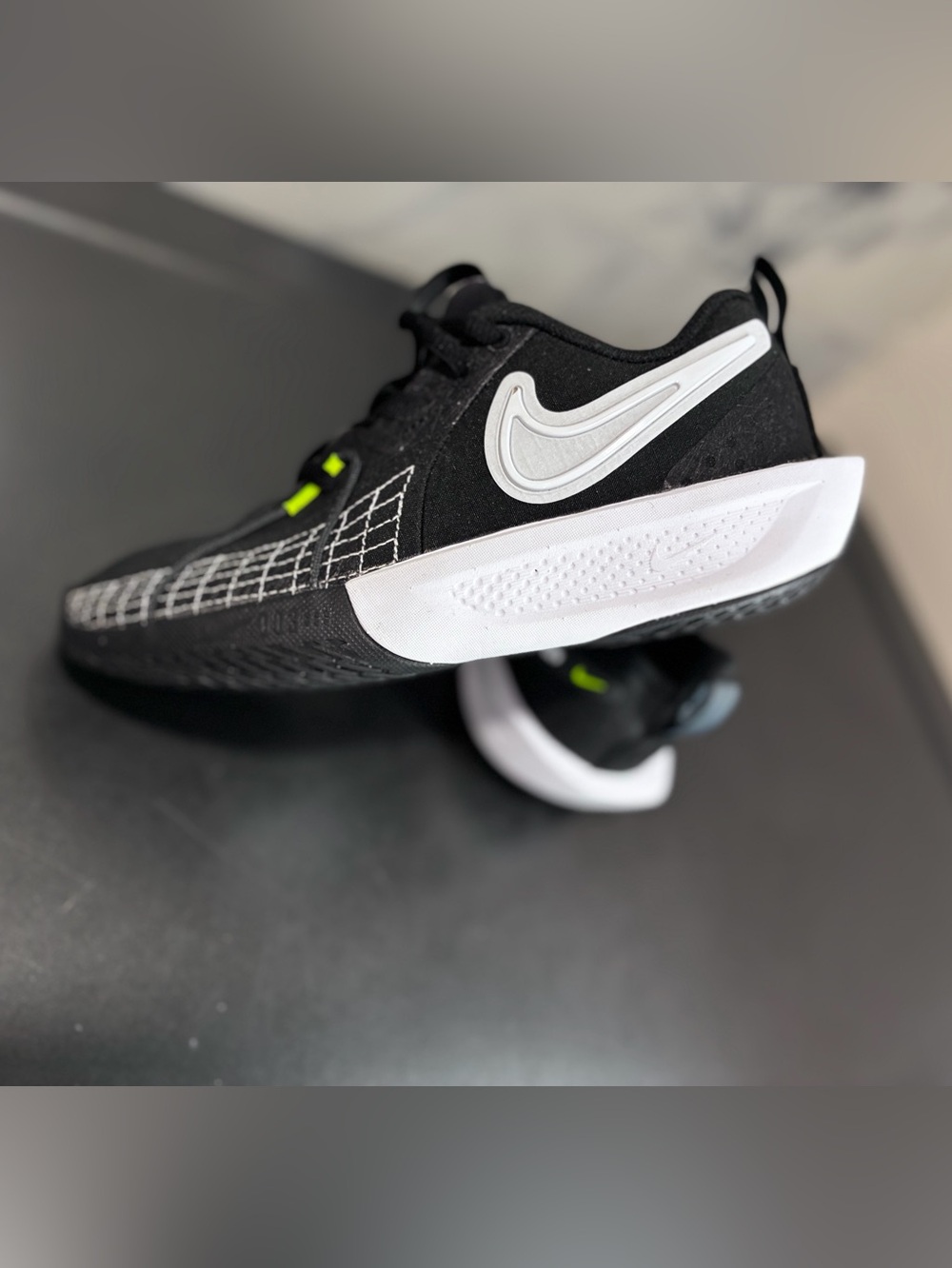 Nike Air Zoom GT Cut 3 'Black & White' kids - Picture 7 of 9